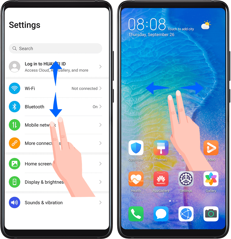 PHONE WITH TALKBACK SETTING
